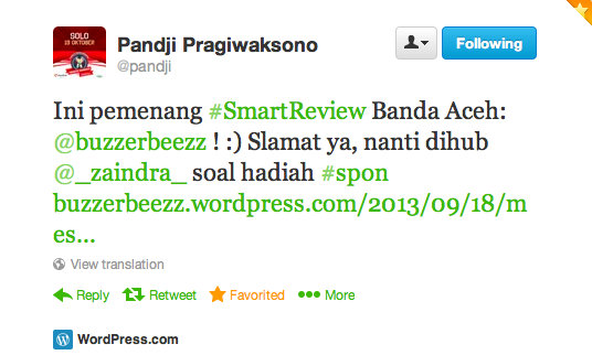 Tulisan ini menjadi pemenang kontes #SmartReview Banda Aceh