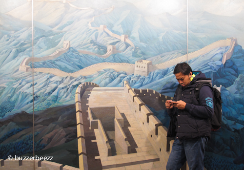 Turun dari pesawat langsung sampai ke Great Wall 