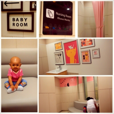Nursery room AEON Mall yang keren banget