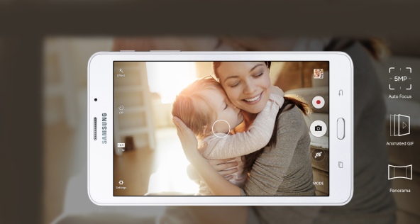 Samsung Galaxy Tab A - Sharp Camera